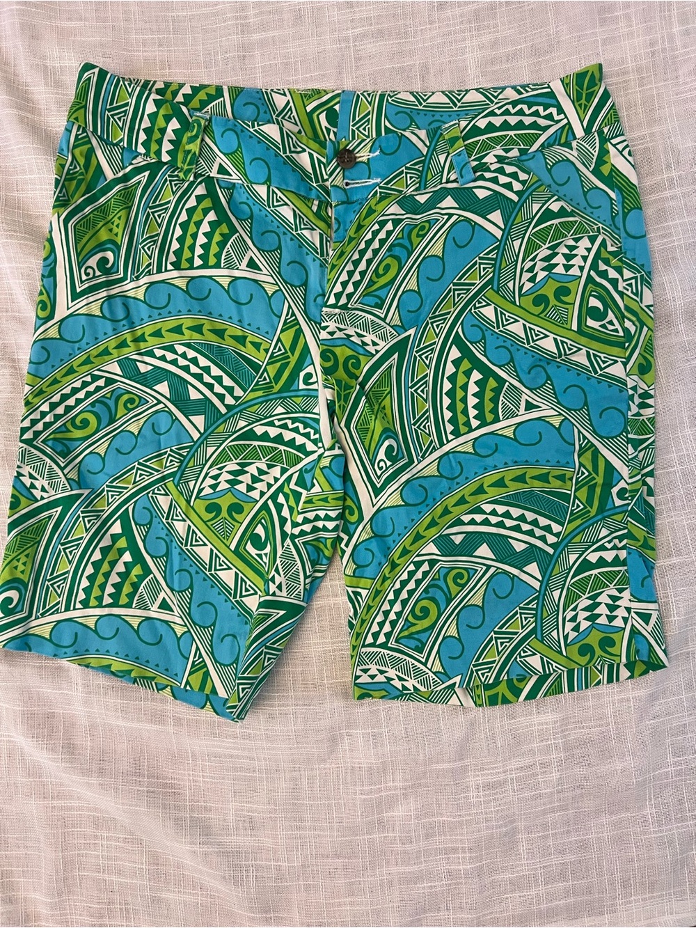 Loudmouth Golf Ladies Bermuda Short- Tiki Island